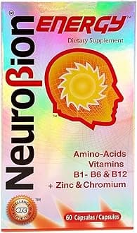 Energy Amino Acids, 60 Count (Pack of 3)