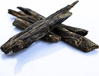 Chinese Natura Kynam Agarwood （Qinan Oud） - Boasts a Distinctly Unique Aroma, Ideal for Home Incense, Meditation & More | Sustainable Harvesting (Weight30g - Upper Medium Grade - Long Strips)