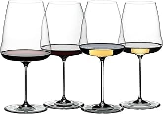 5123/47 Winewings Tasting Wine Glass Set, Set of 4, Clear