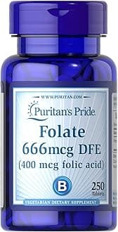 Folate Folic Acid 400 mcg 250 Tablets