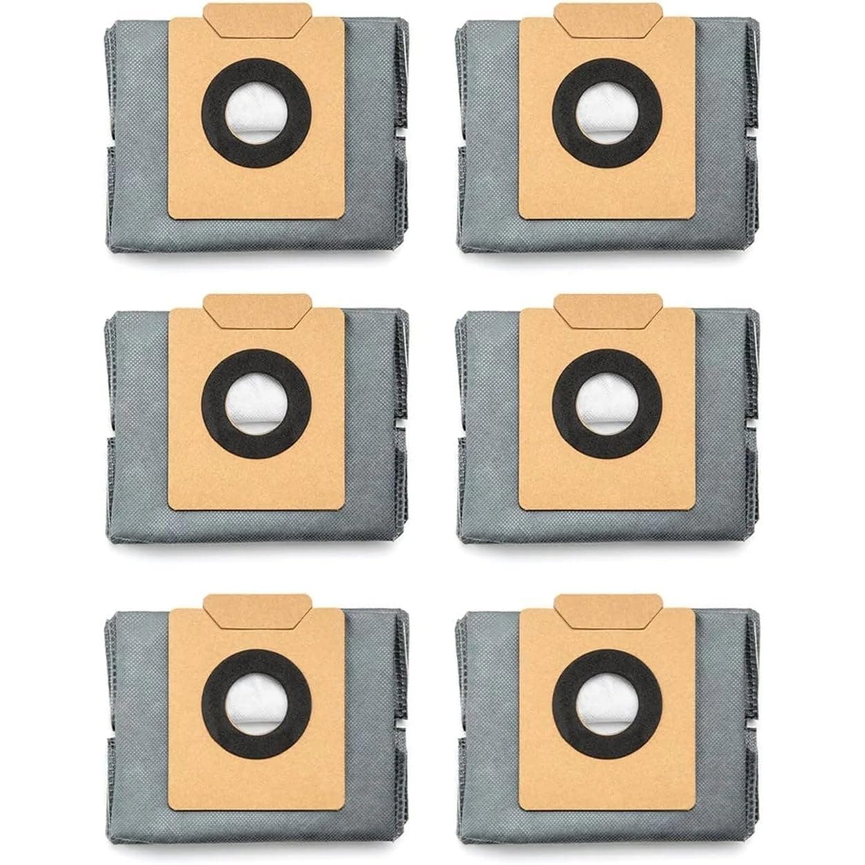 eufy 6-Pack Large Capacity Dust Bags Compatible with X8 Pro Series