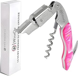 WineOp WINE OPENER KEY  (PINK RESIN)