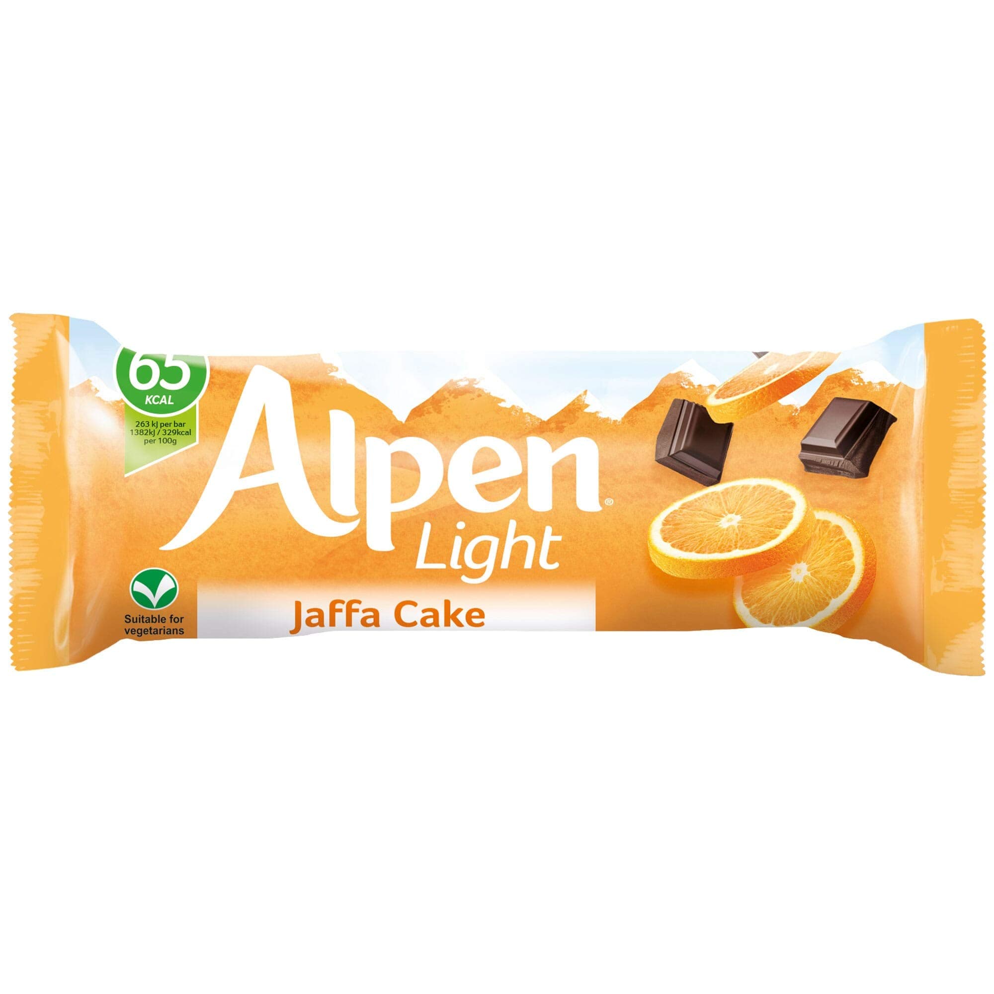 Alpen Light Jaffa Cake Bars - 24x19g