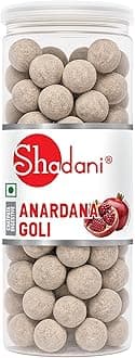 Shadani Anardana (Pomegranate) Goli Box - Indian Special Sour and Spices Flavour 200 GR (7.05oz)