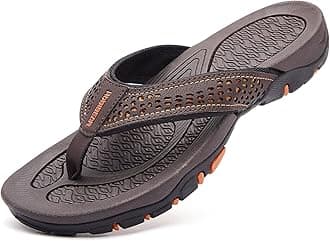 HommyFineMens Flip Flops Comfort Casual Thong Sandals Men Outdoor Indoor Slipper Big Size Flip Flop Beach Sandals