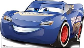 Cardboard People Fabulous Lightning McQueen Life Size Cardboard Cutout Standup - Disney Pixar's Cars 3 (2017 Film)