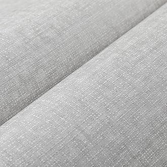 Light Grey Linen Texture Wallpaper - Textured Linen Fabric Effect - Modern Wallpaper for Living Room, Bedroom, Hallway