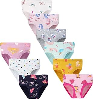 JackLoveBriefsGirls Knickers Cotton girls pants knickers age 2-9 years