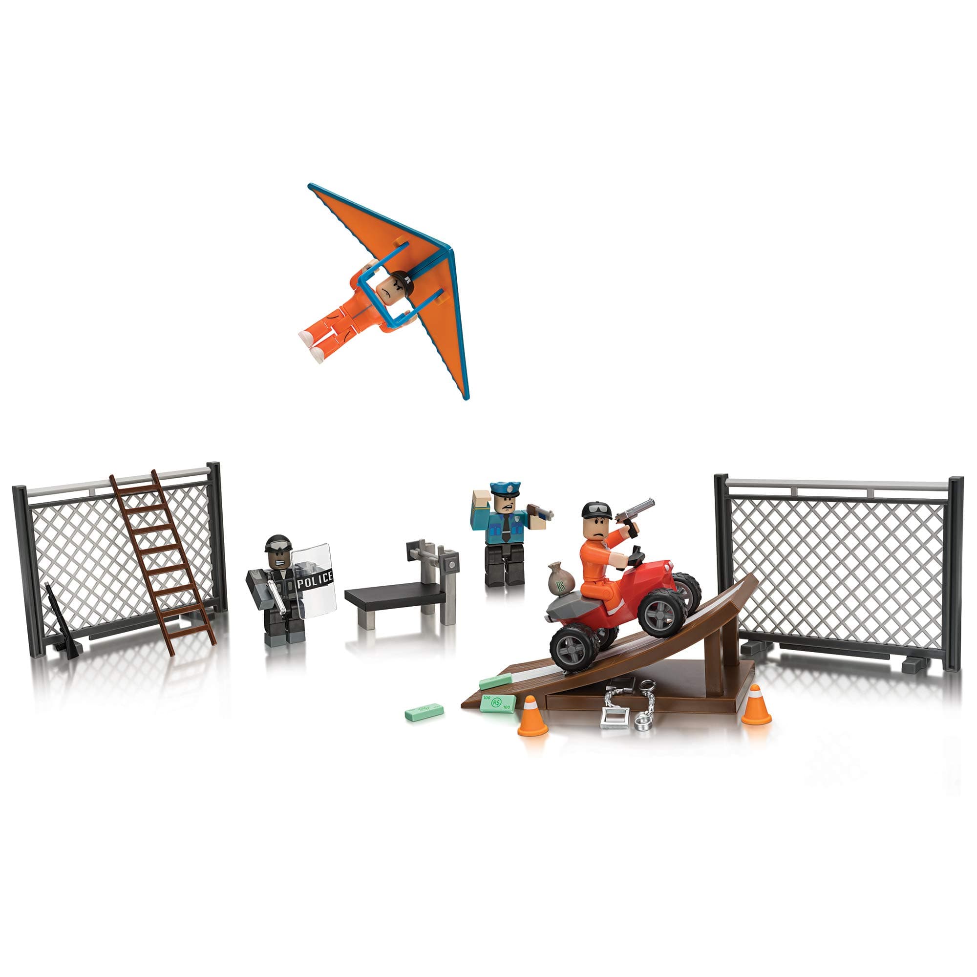 Roblox Action Collection - Jailbreak: Great Escape Playset [Includes Exclusive Virtual Item]