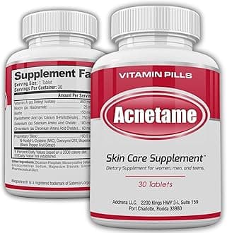 Acnetame Women and Men Acne Pills (30 Ct)