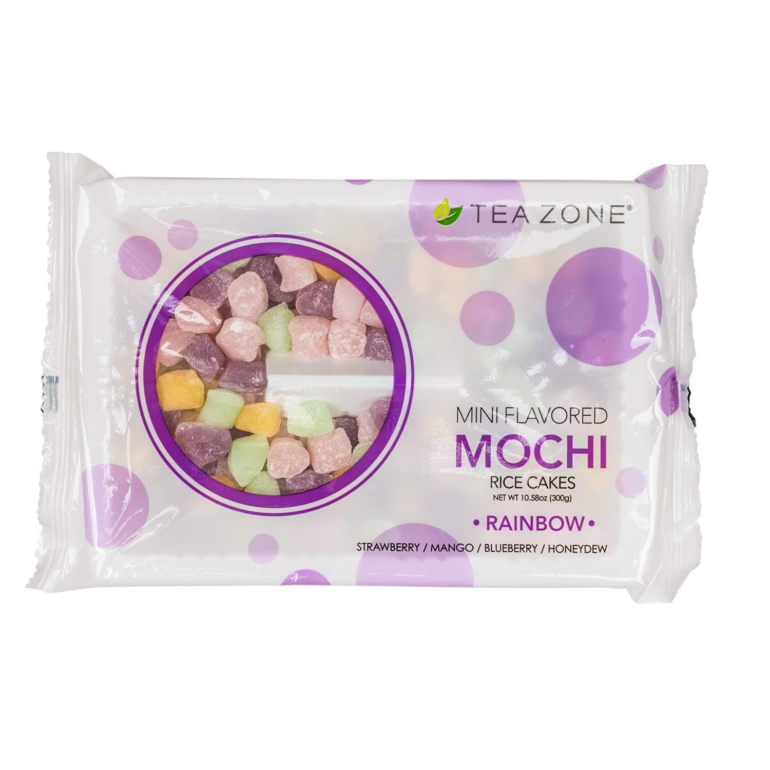 10.6 oz Rainbow Mini Mochi, 25 Count