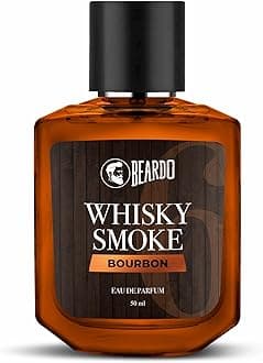 BOURBON Whisky Smoke Perfume for men, 50ml | Oriental, Woody, Leathery | Long Lasting Mens Perfume | Best Date Night Fragrance Body Spray for Men |Valentines day gift for husband | Gift for boyfriend | Gift for Men