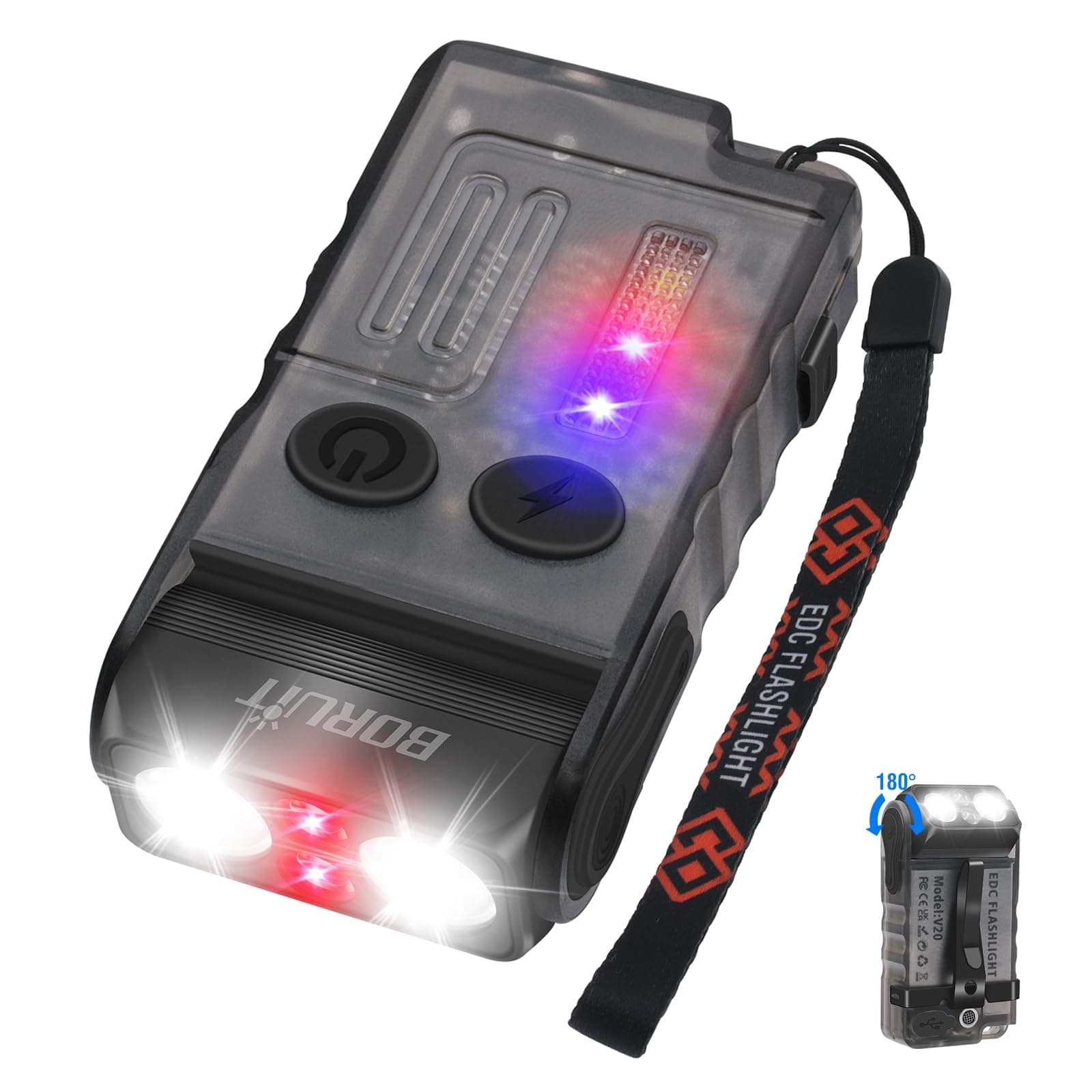 BORUIT V20 Flashlight