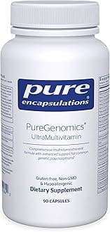 Pure Encapsulations PureGenomics UltraMultivitamin | Support for Common Genetic Polymorphisms | 90 Capsules