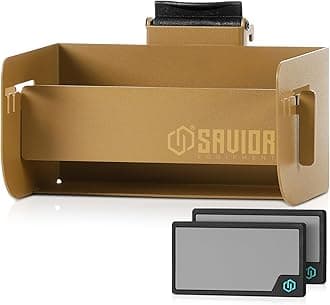 Wall Rack System Universal Magazine Rack Holder Slat Wall Mount Display Organizer Hanger, Adjustable to Fit Most 9MM .45 Pistol 5.56 .308 Rifle Mags, Heavy-Duty Steel Construction