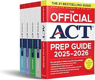 The Official ACT Prep & Subject Guides 2025-2026 Complete Set