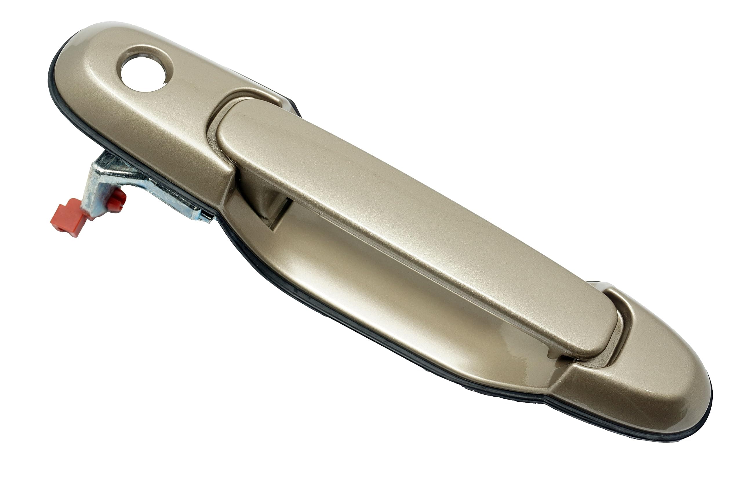 Outside Exterior Door Handle Front Left Driver Side 4Q2 Desert Mica Compatible with 1998-2003 Toyota Sienna Replaces # 69210-08010, 69210-08010-C0