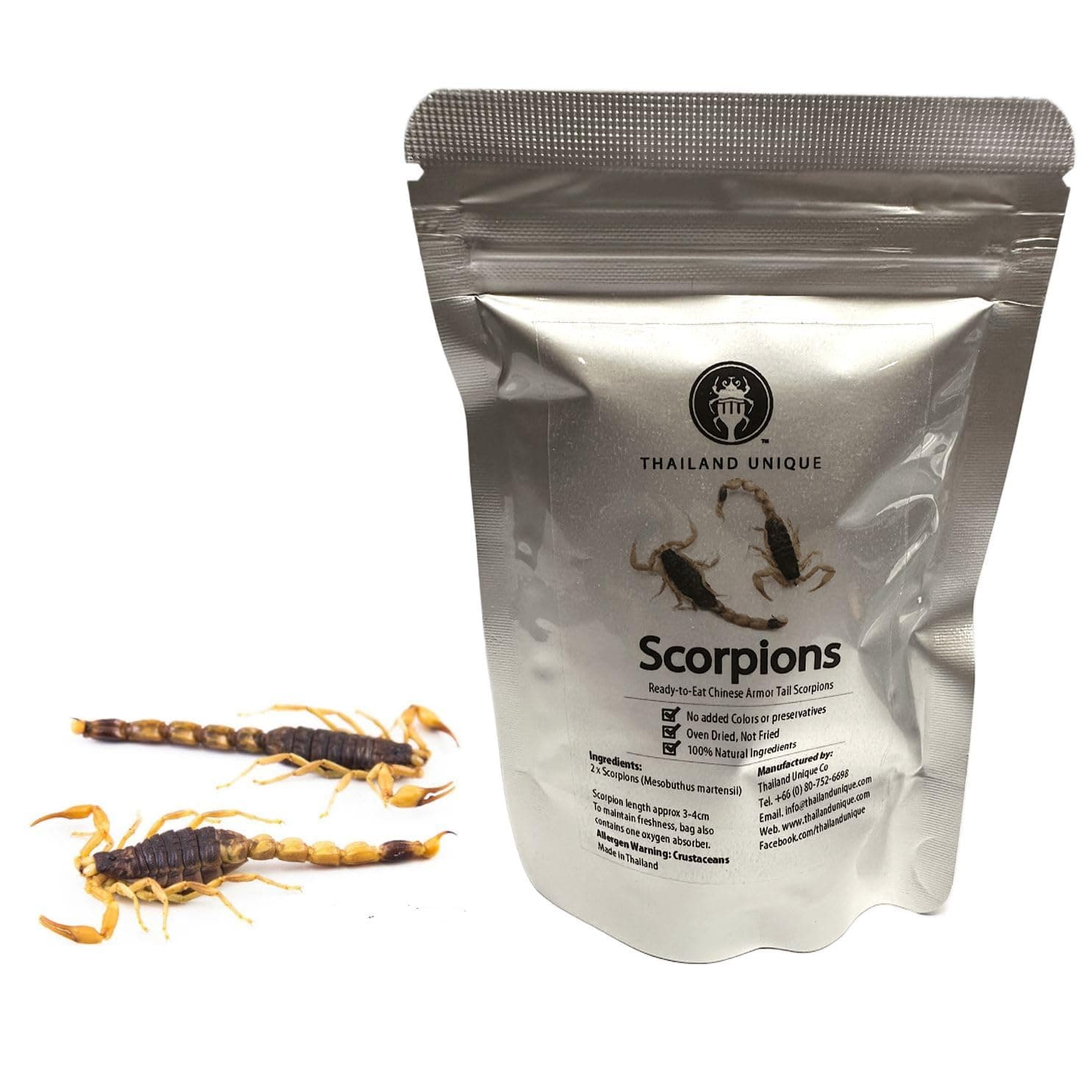 Chinese Armor Tail Scorpions