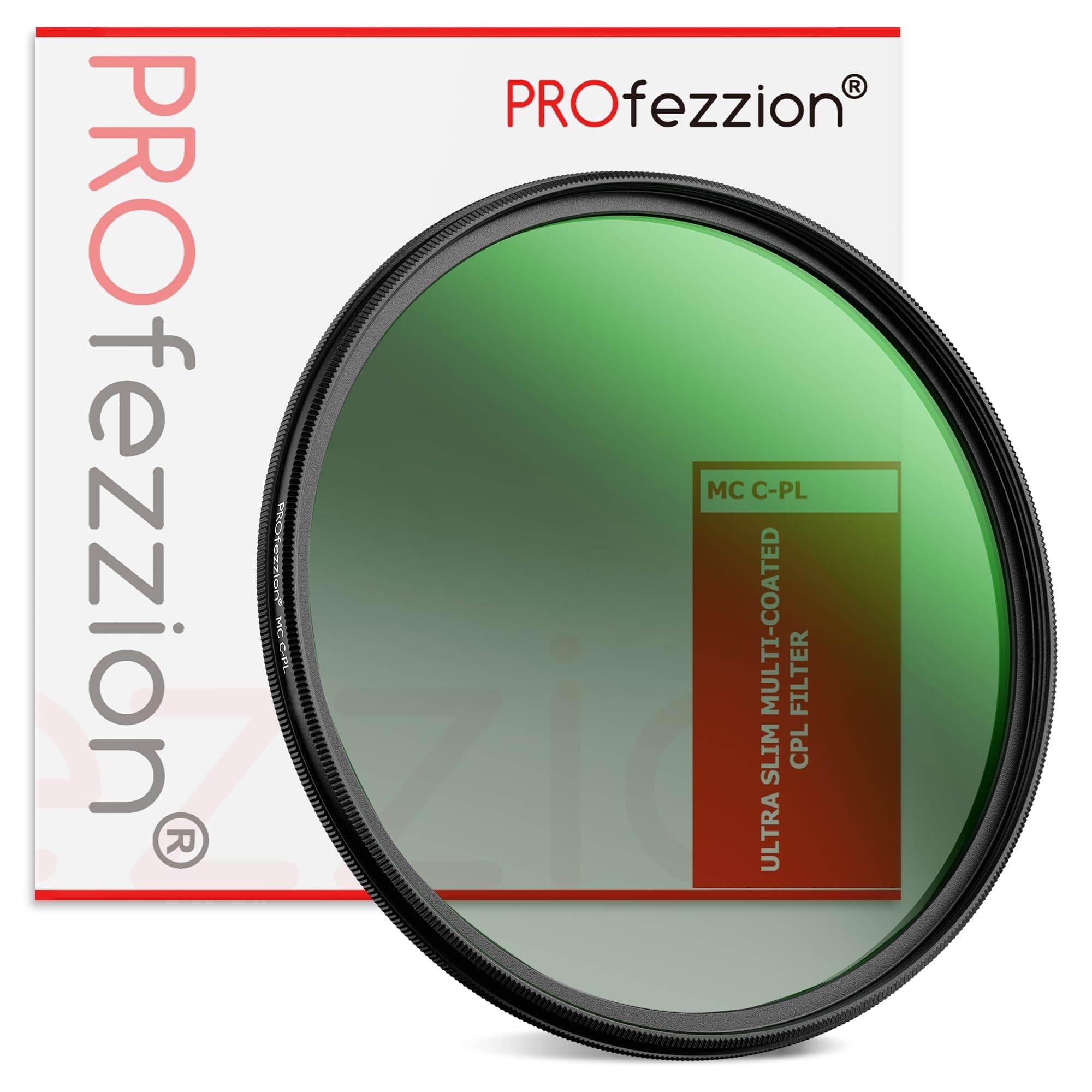 77mm Circular Polarizer Filter 12 Layer Multi-Coated MC CPL Circular Polarizing Filter for Camera Lenses with HD Optical Glass/Ultra Slim/Reduce Reflection/Enhance Contrast