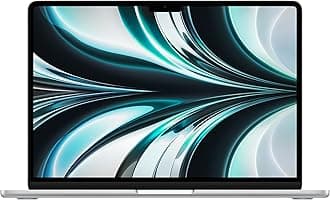 Apple 2022 MacBook Air Laptop with M2 chip: Built for Apple Intelligence, 13.6-inch Liquid Retina Display, 8GB RAM, 512GB SSD Storage, Backlit Keyboard, 1080p FaceTime HD Camera; Silver