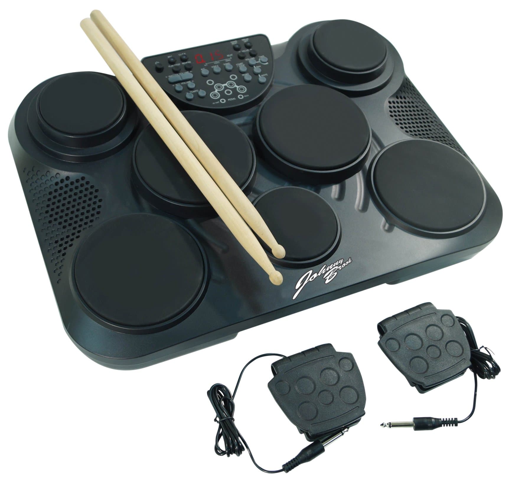 Johnny Brook Electronic Drum Machine with 7 Drum Pads
