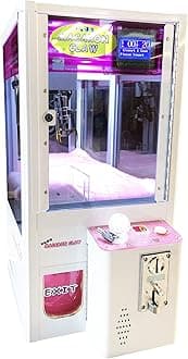 Mini Macaron Claw Machine Crane Machine Vending Machine for Gaming White (Pre Order Product)