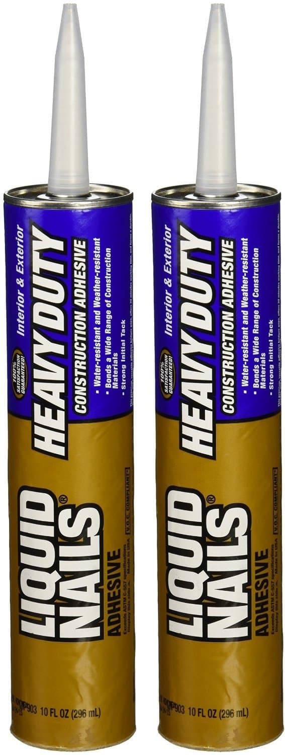 LN-903 2 Pack Heavy Duty Construction Adhesive, Tan