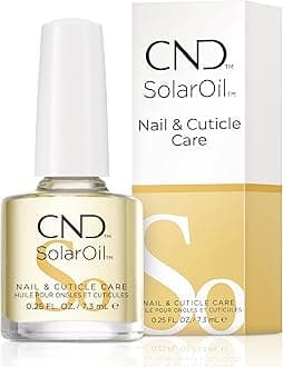 Nail & Cuticle Care, SolarOil for Dry, Damaged Cuticles, Infused with Jojoba Oil & Vitamin E for Healthier, Stronger Nails, 0.25 Fl Oz