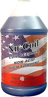 Nu-Coil Professional Grade Concentrated/Air Conditioner Alkaline Condenser Coil Cleaner for AC Unit/AC Coil Cleaner 1 Gallon (128 oz)
