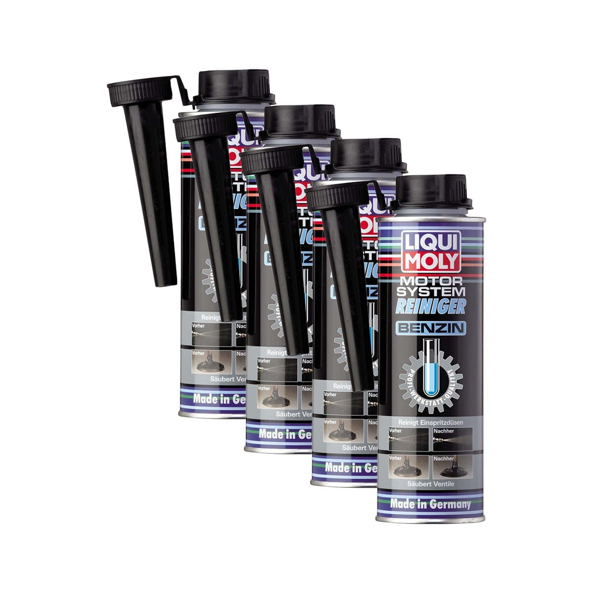 4 x 5129 engine system cleaner petrol additive, 300 ml