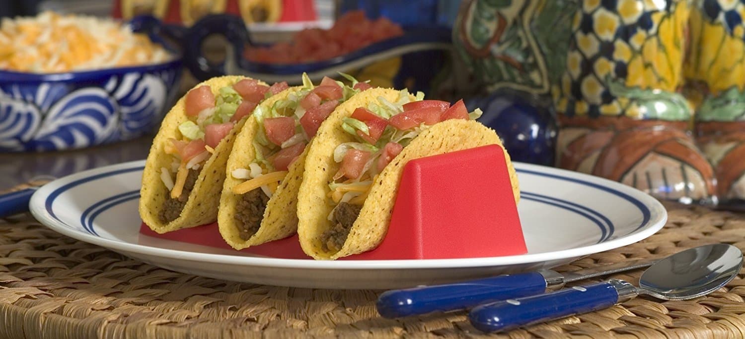 Taco Holders ~~ Red ~~ Package of 4