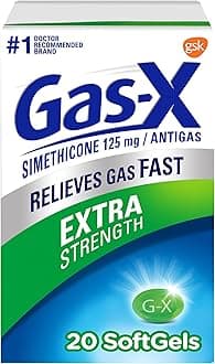 Gas-X Extra Strength Gas Relief Softgels with Simethicone 125 mg - 20 Count