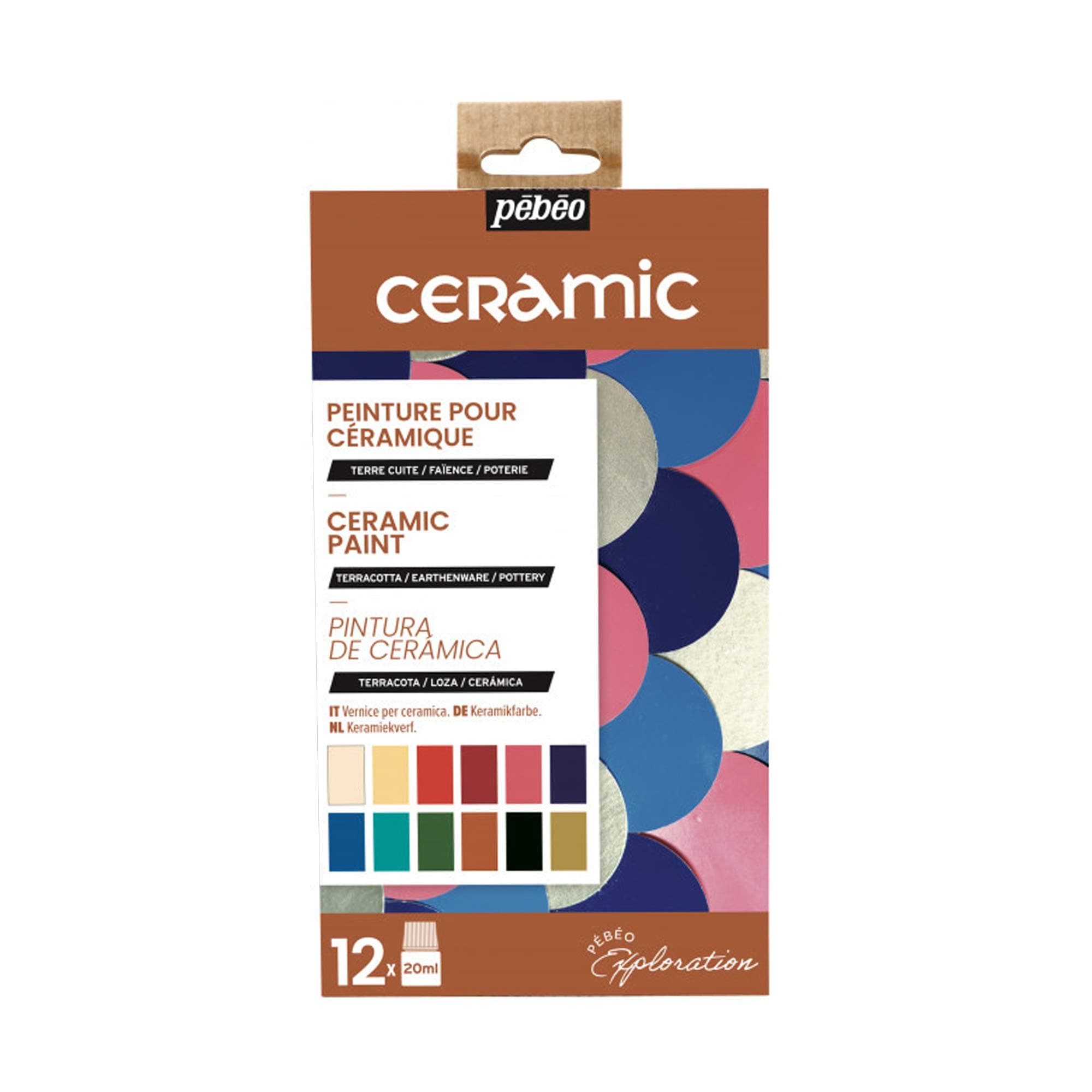 Ceramic Explorer Set, 12X20ML, Assorted