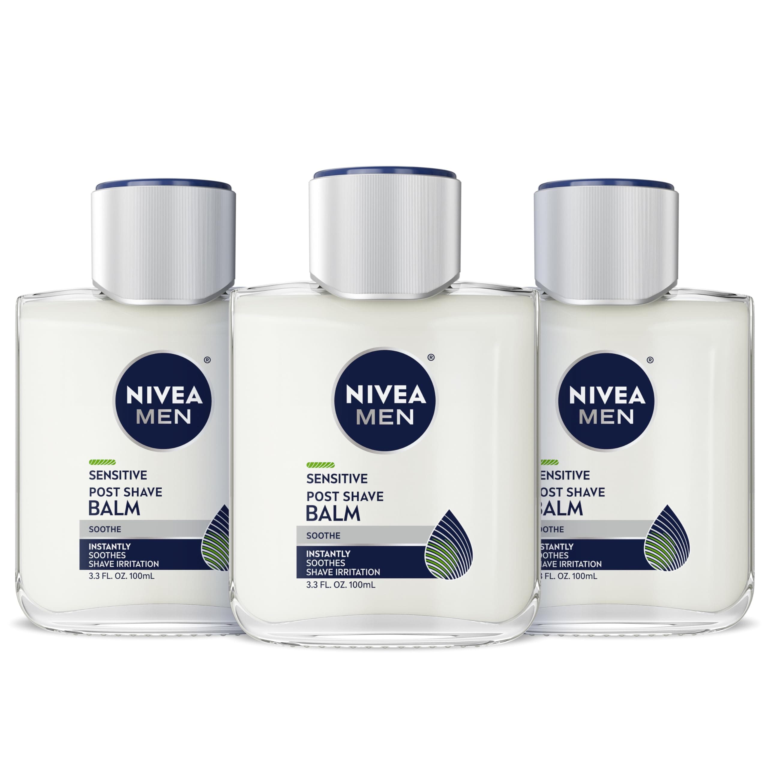 Nivea For Men Nivea For Men Sensitive Post Shave Balm, 3.3 oz (Pack of 2)