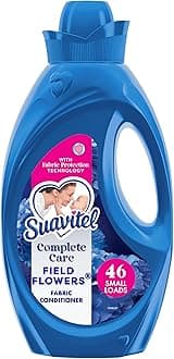 Complete Liquid Fabric Softener with Stain Shield Technology, Field Flowers, 46 oz