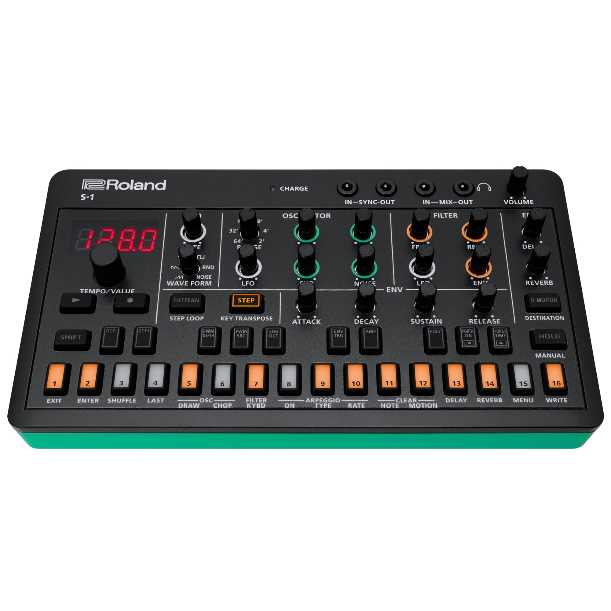 Roland AIRA Compact S-1 Tweak Synth | Ultra-Portable Micro Polysynth with Advanced Tools | D-Motion Sound Control
