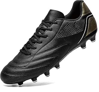 Soccer Shoes Mens Cleats Outdoor Professional Training Turf Football Boots Breathable Athletic Sneaker for AG/FG 6.5 US-11 US