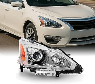AKKON - For 13-15 Altima 4 Doors Sedan Halogen Type Headlight Lamp Passenger Right Side Direct Replacement