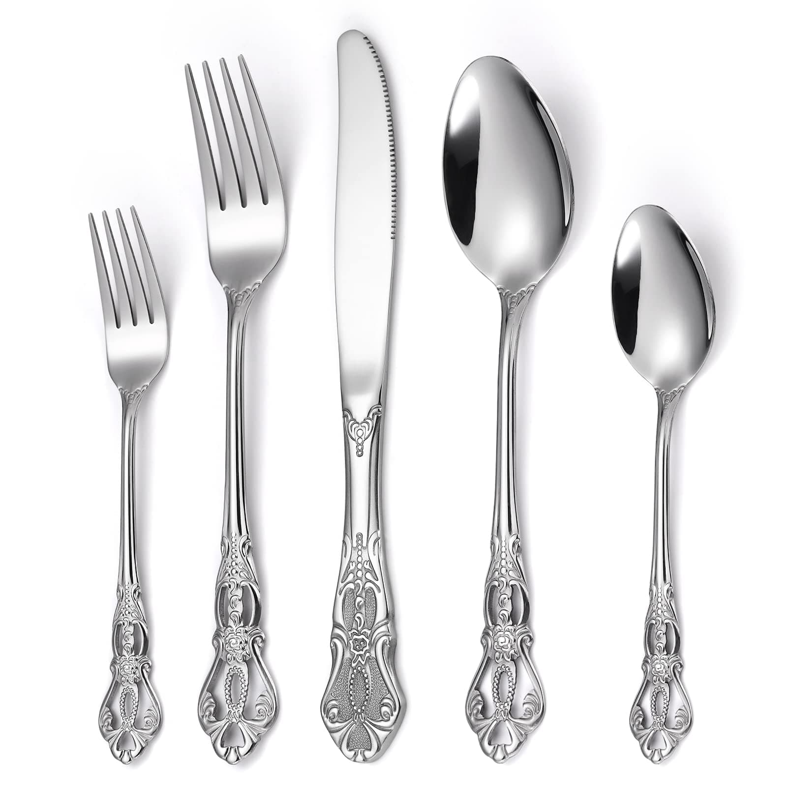 Silver utensils 40pcs
