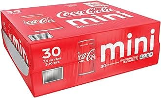 Coca-Cola Mini-Cans, 7.5 fl oz (Pack of 24)