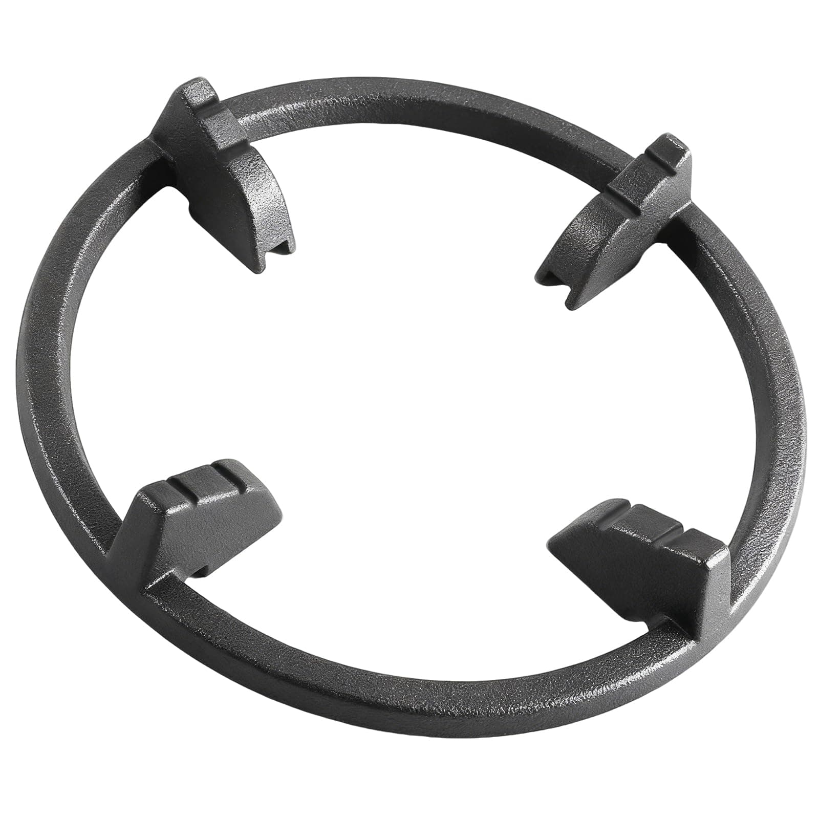Cast Iron Wok Ring - Non Slip Burner Ring Support for Round Bottom Wok, Fits Samsung, GE, Kitchenaid, LG, Whirlpool, Frigidaire, Kenmore Gas Stoves