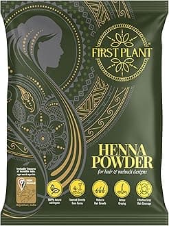Premium Rajasthani HENNA POWDER, 100% ORGANIC Henna with GI Tag for Hair Colour and Hair Care (400 gm)