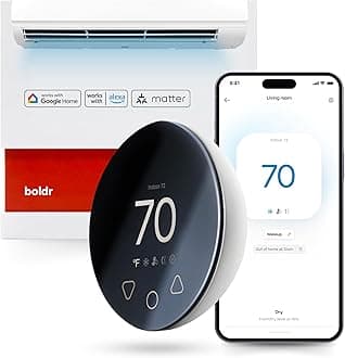 Klima Smart Thermostat for Air Conditioning, Window Air Conditioner, Mini Splits and Heat Pumps, Compatible with Alexa and Google Home, Wifi Control App