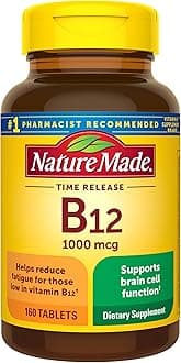 Vitamin B12 1000 mcg. Timed Release Tablets, Value Size 160 Ct