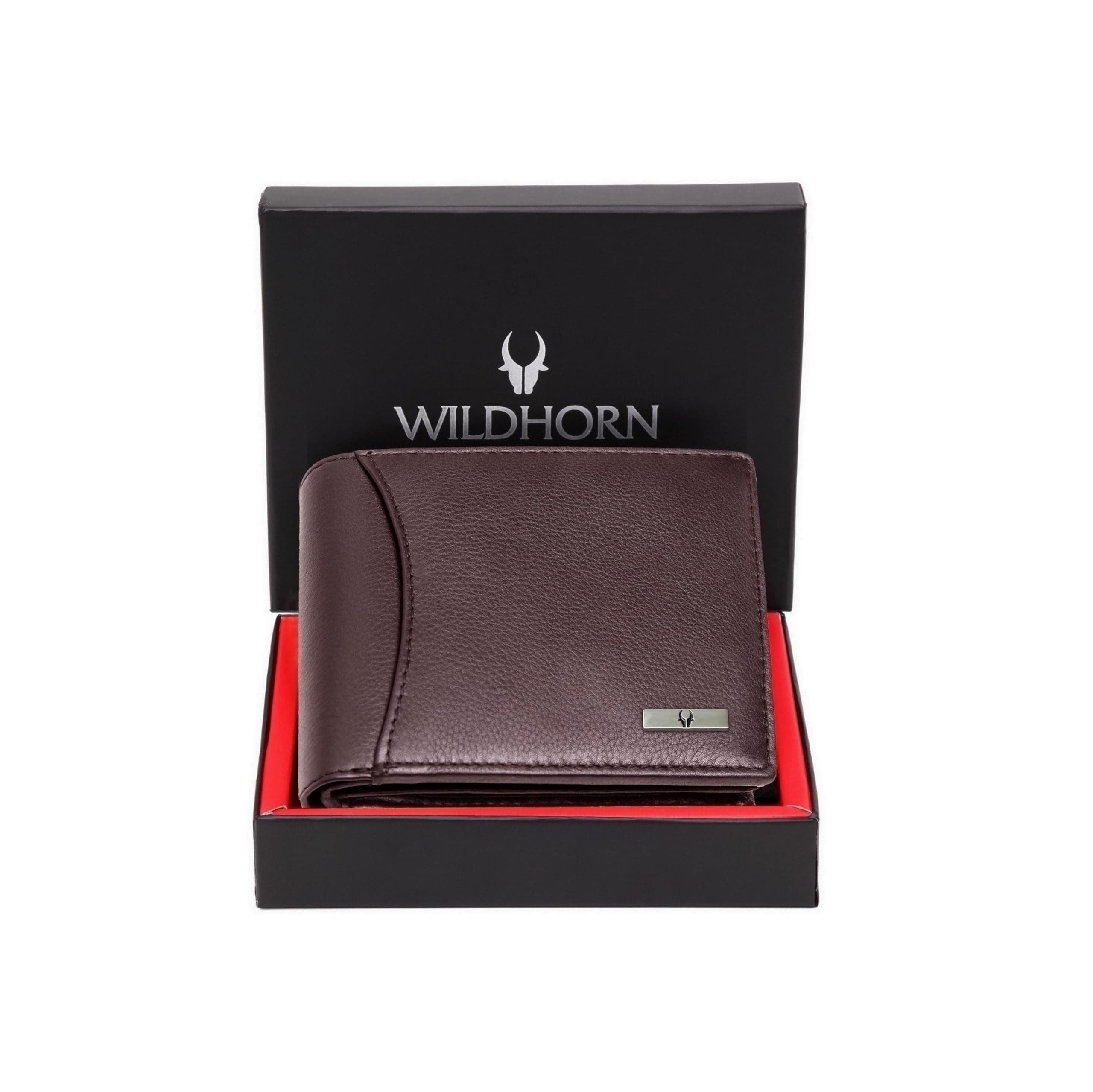 Rfid Protected Leather Wallet For Men, Brown