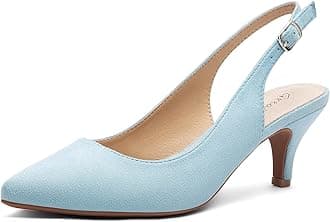– Pointed Toe Sandals Slingback Kitten Heels Pointed Toe Pumps Ladies Shoes Heels Dressy Work Date Wedding Party