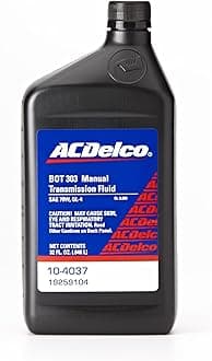 ACDelco 10-4037 70W BOT 303 Modified Low Viscosity Manual Transmission Fluid - 1 qt