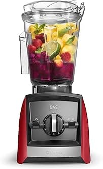 Vitamix A2300 Ascent Series Smart Blender, Professional-Grade, 64 oz Low-Profile Container, Red