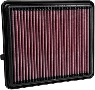 K&N Engine Air Filter: Increase Power & Towing, Washable, Premium, Replacement Air Filter: Fits 2018-2020 SUZUKI (Jimny II 1.5L) 33-3151