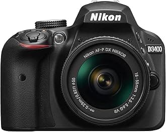 Nikon D3400 w/ AF-P DX NIKKOR 18-55mm f/3.5-5.6G VR DSLR Camera